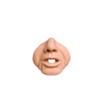 Life/Form Fat Old Fred mouth nose parts