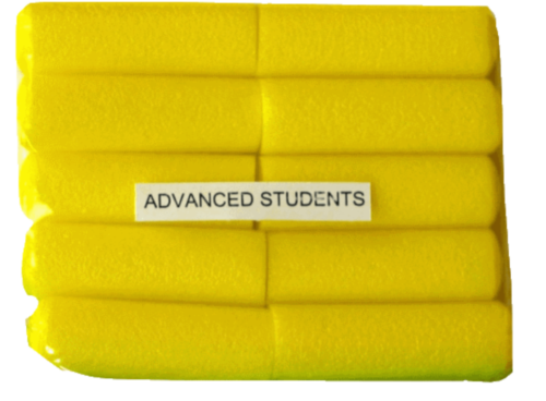 Act Fast foam pens for advanced users (10 pieces) - 6201