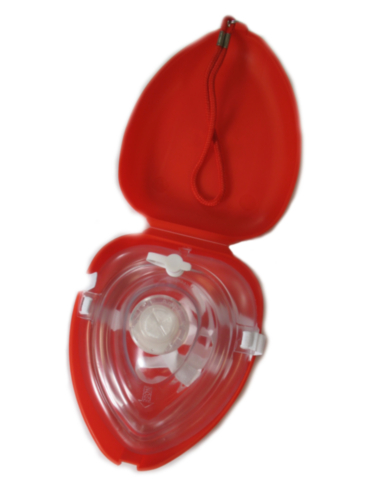 Ambu Rescue Mask, breathing mask with O2 inlet, hard-case - 3030