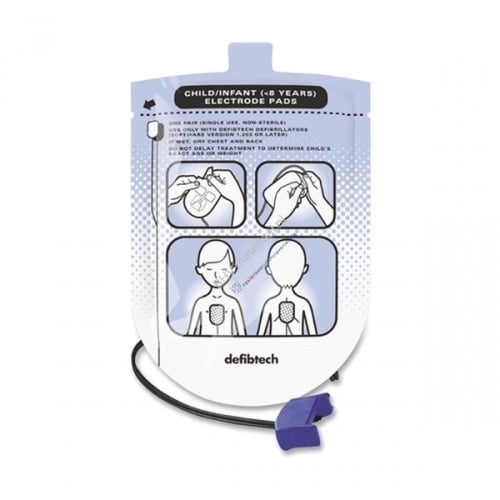 Defibtech Lifeline view Paediatric Electrode Pads - 10109