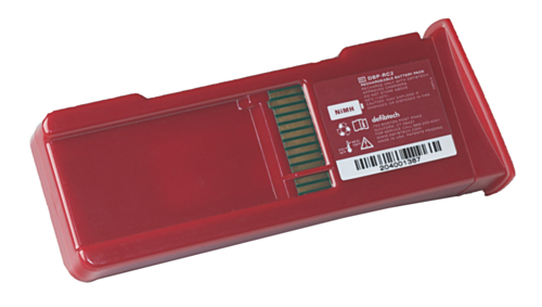 Rechargeable battery for Defibtech trainer