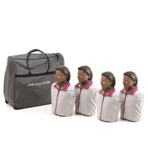 Laerdal Little Anne QCPR (pack of 4) with dark skin - 1808