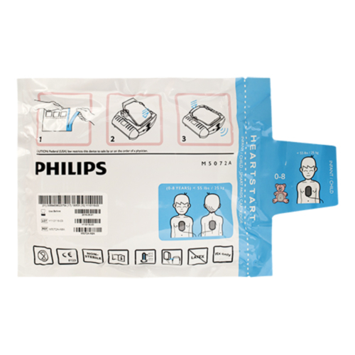Philips Heartstart HS1 paediatric electrode pads - 1554