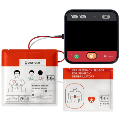  Primedic Heartsave myPAD Display Defibrillator Semi-Automatic - 13171