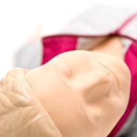 Laerdal Resusci Anne with QCPR, torso with bag - 6920