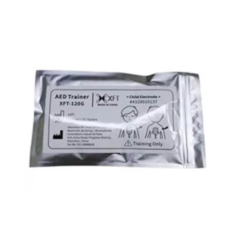 XFT Defibrillator Trainer training electrode pads for children  