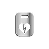 Defibrillator Maintenance Silver