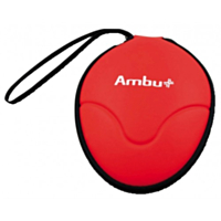 Ambu Rescue Mask, breathing mask with O2 inlet, soft-case