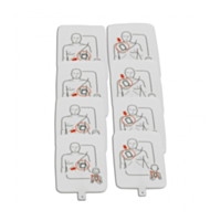Training electrodes for defibrillator UltraTrainer 4-pack