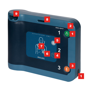 Philips Heartstart FRx defibrillator